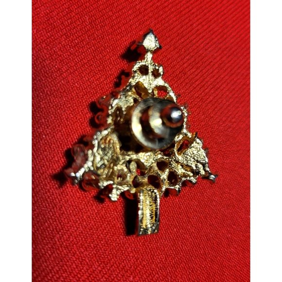 Christmas Tree Pin/ Brooch - Picture 3 of 5